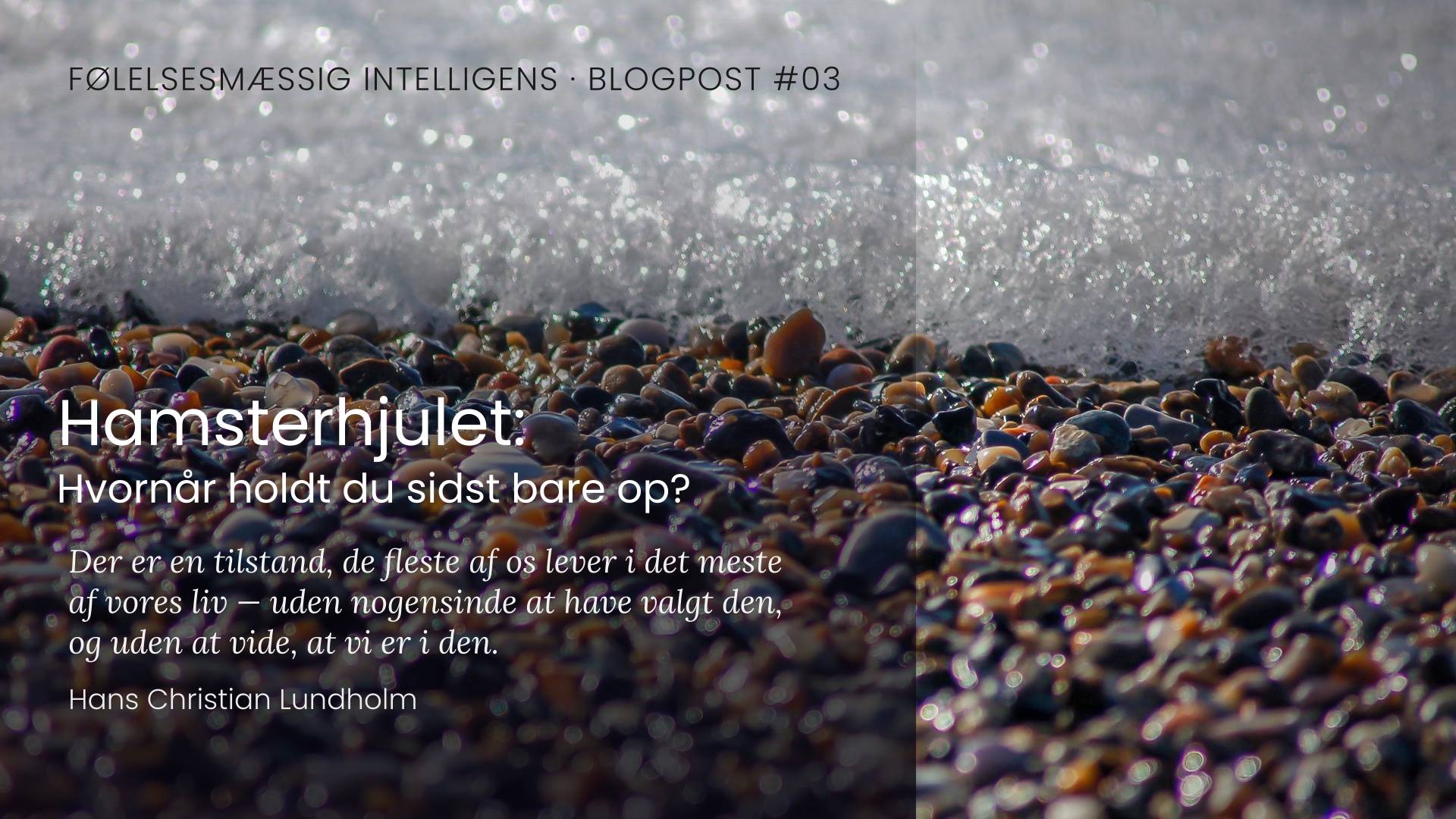 Hamsterhjulet du lever i