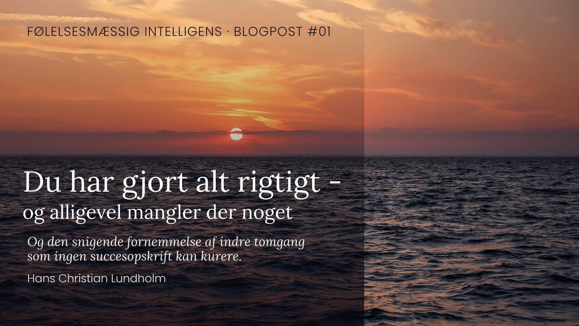 Alt det vi ikke taler om