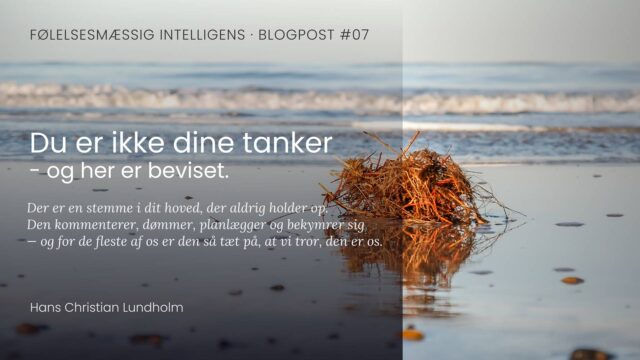 Du er ikke dine tanker
