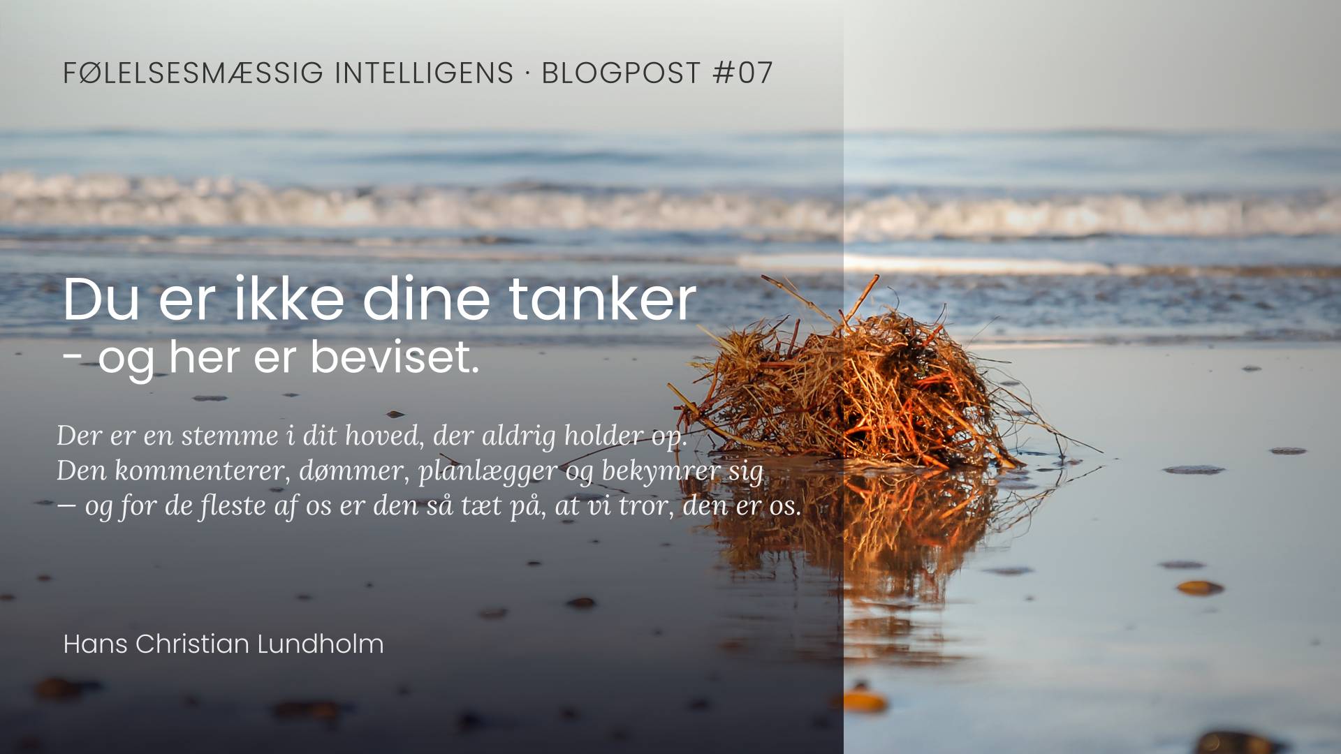 Du er ikke dine tanker