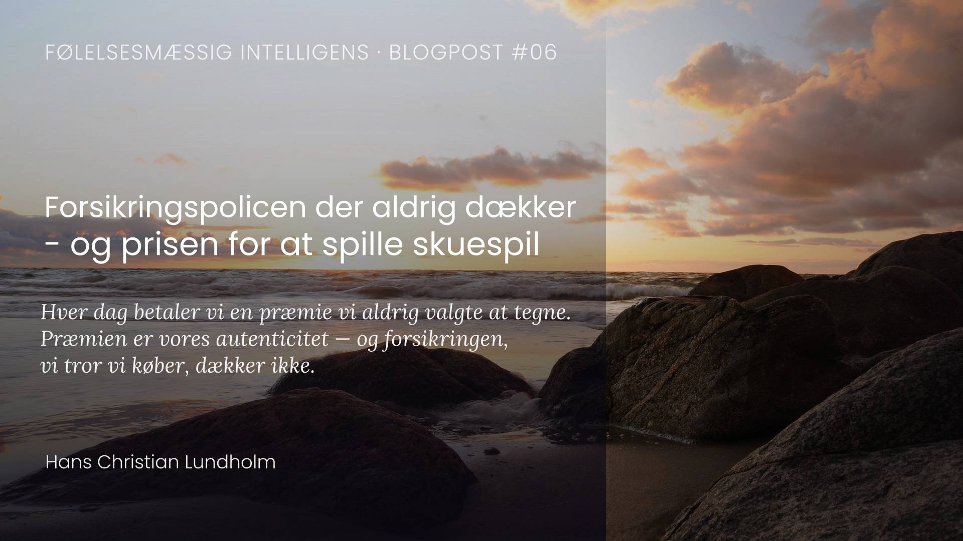 Forsikringspolicen der aldrig daekker