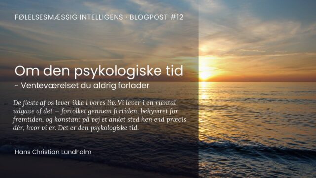 Om psykologisk tid