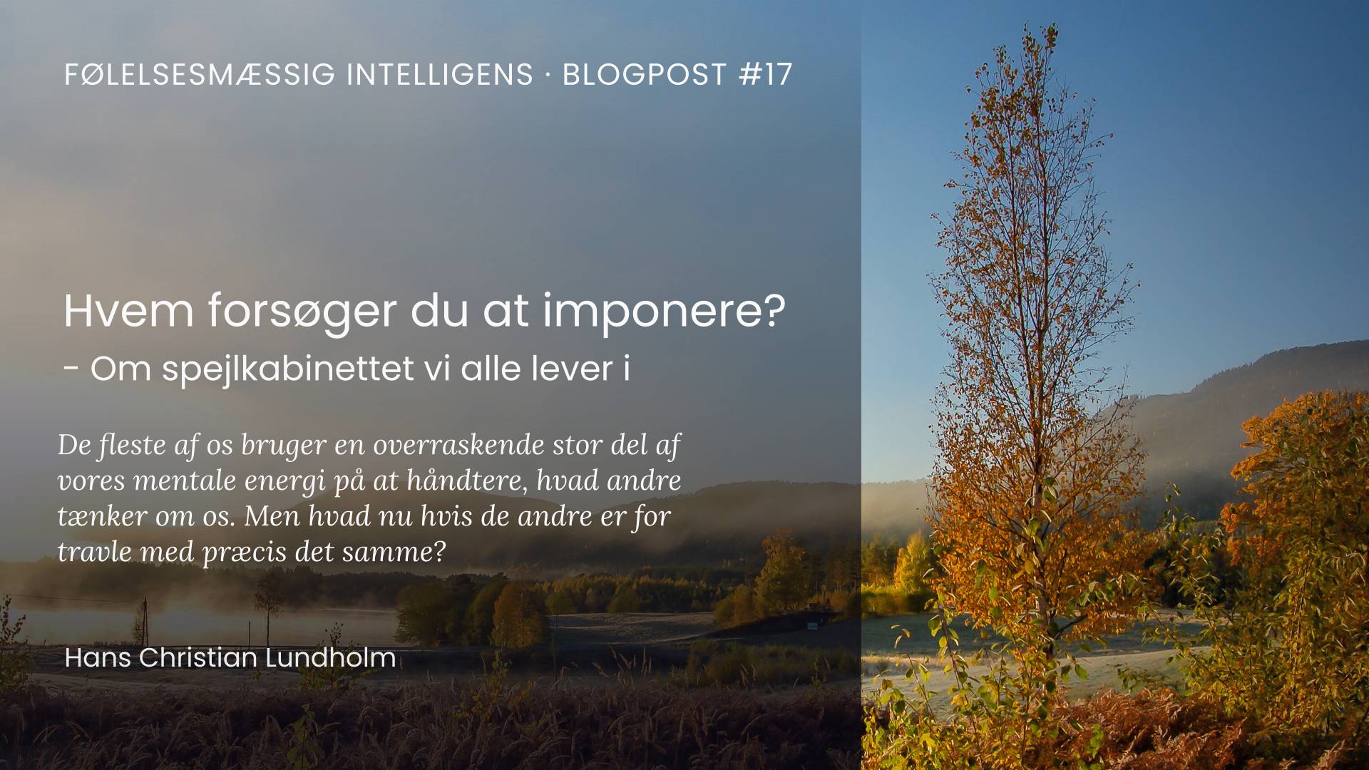 Hvem vil du imponere