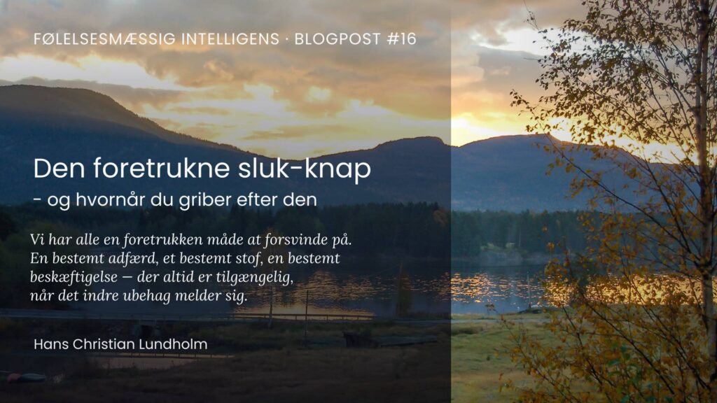 Foretrukne sluk knap
